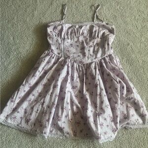 Aeropostale Lavender Floral  Dress